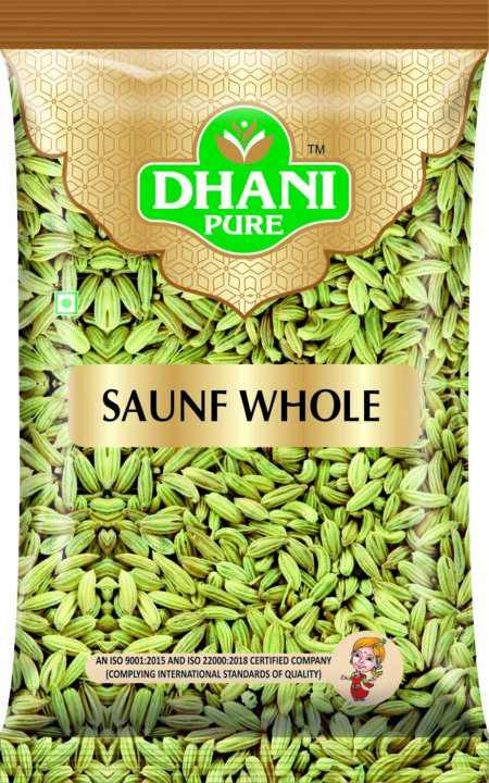 DHANI PURE SAUNF WHOLE, 100g