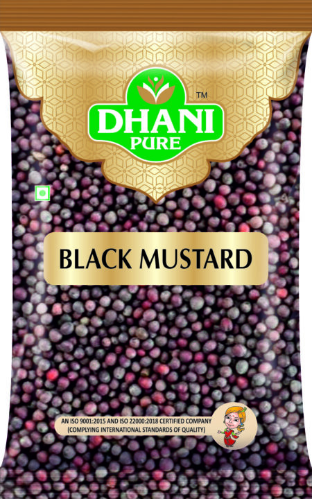 DHANI PURE BLACK MUSTARD WHOLE, 100g