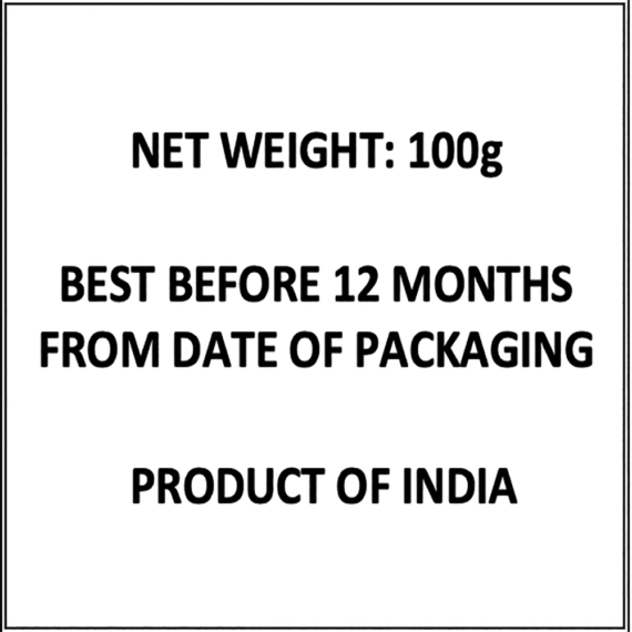 DHANI PURE POPPY SEEDS / KHAS KHAS, 100g