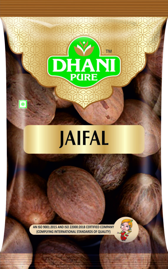 DHANI PURE NUTMEG, 50g | NATURAL AND AUTHENTIC SPICES