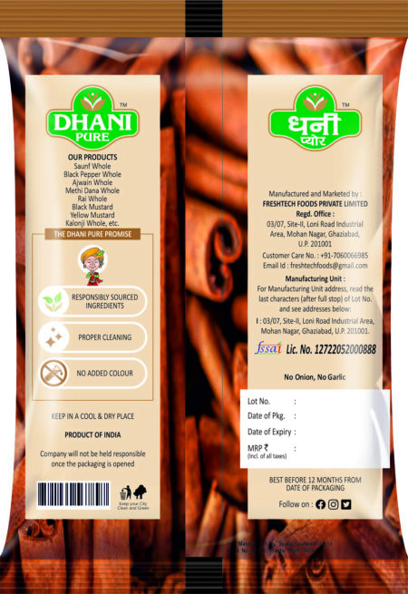 DHani dALCHINI Back