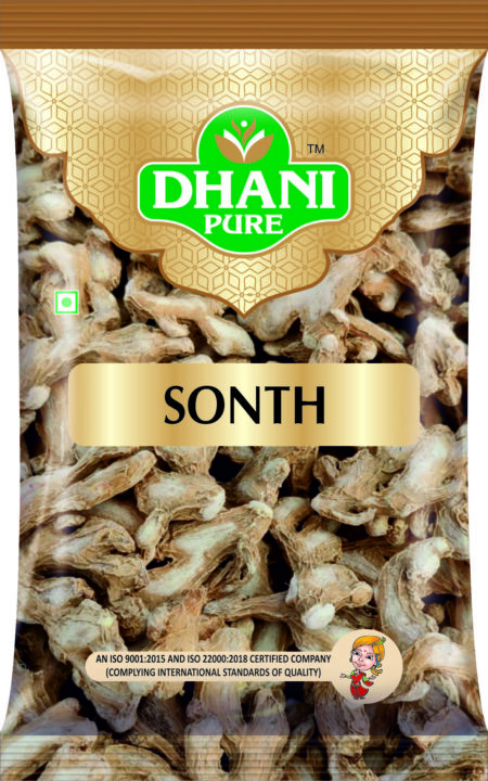 DHANI PURE DRY GINGER | SONTH WHOLE 50g